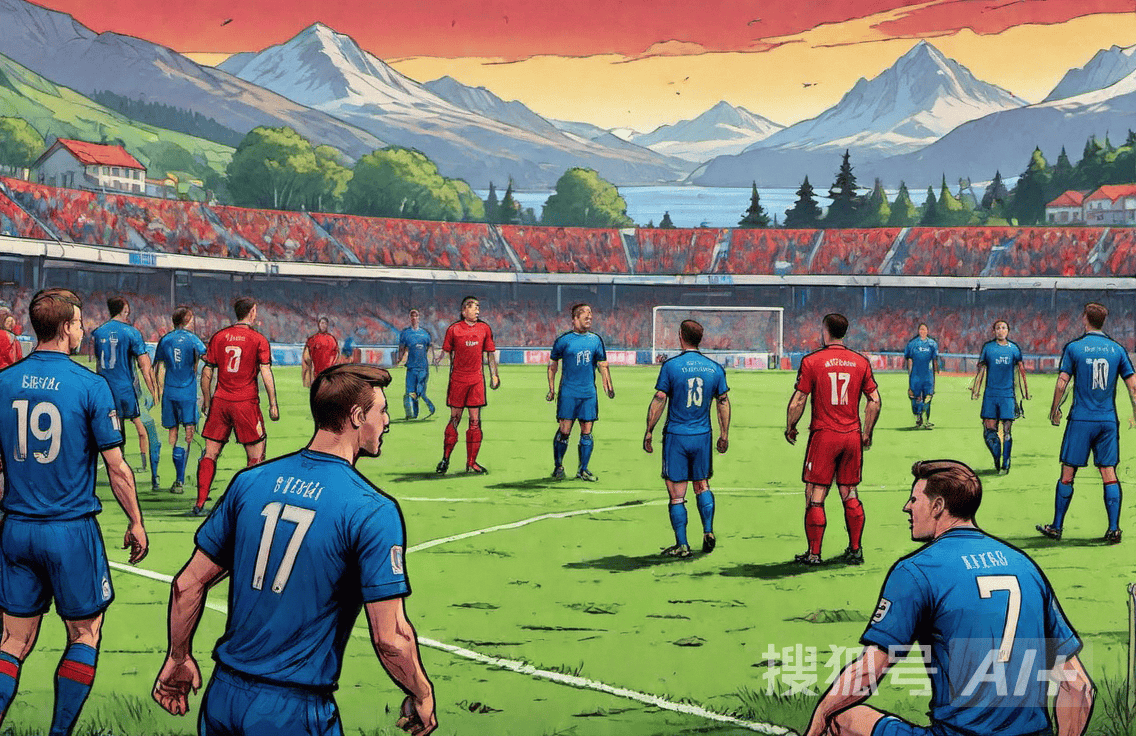 欧预赛场上激战，强队实力碾压