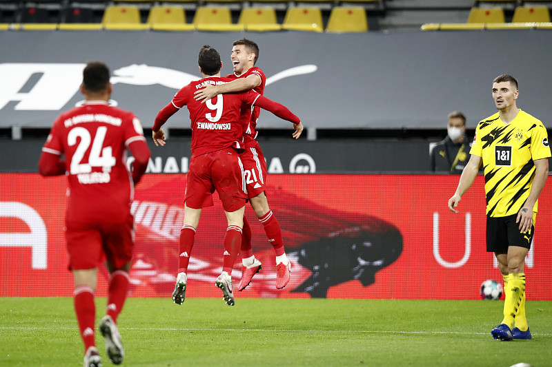 拜仁慕尼黑客胜柏林赫塔，继续德甲榜首